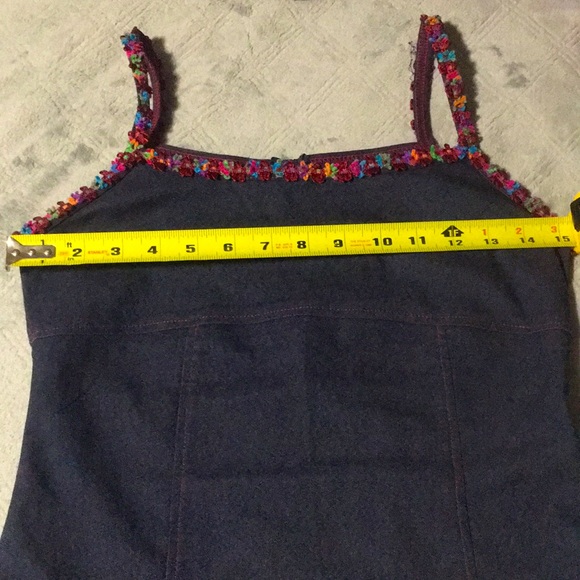 Vintage 90’s Denim Dress 🌈 - Picture 13 of 15